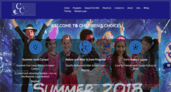 Desktop Screenshot of childrens-choice.org